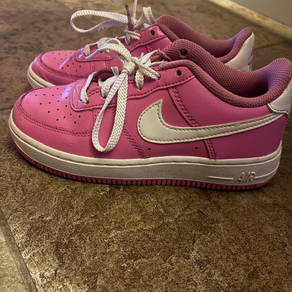 Nike Vibrant Pink and White Sneakers